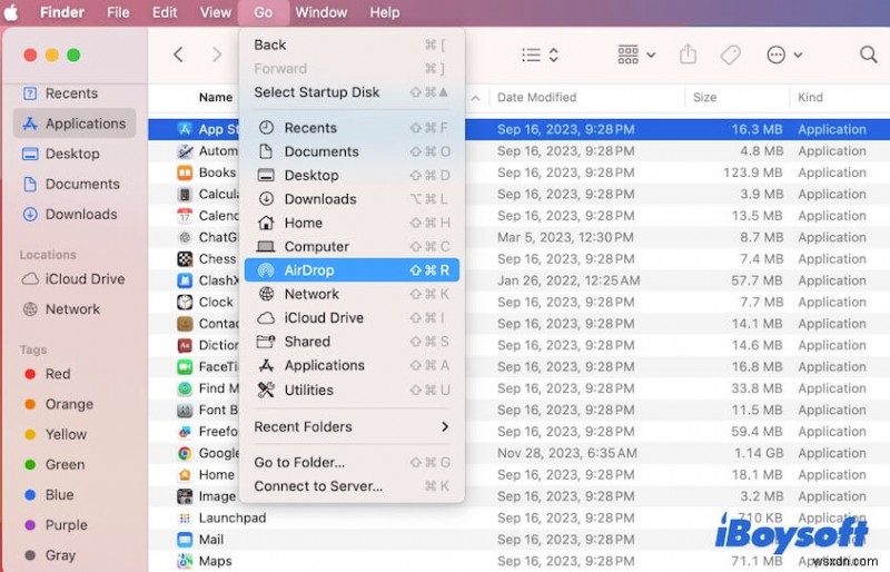 Mac에서 AirDrop이 사라졌을 때? Finder·컨텍스트 메뉴 복원 방법 완벽 정리