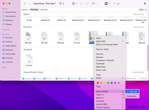 macOS 파인더 빠른 작업(Quick Actions) 완벽 가이드: 사용법부터 직접 만들기까지