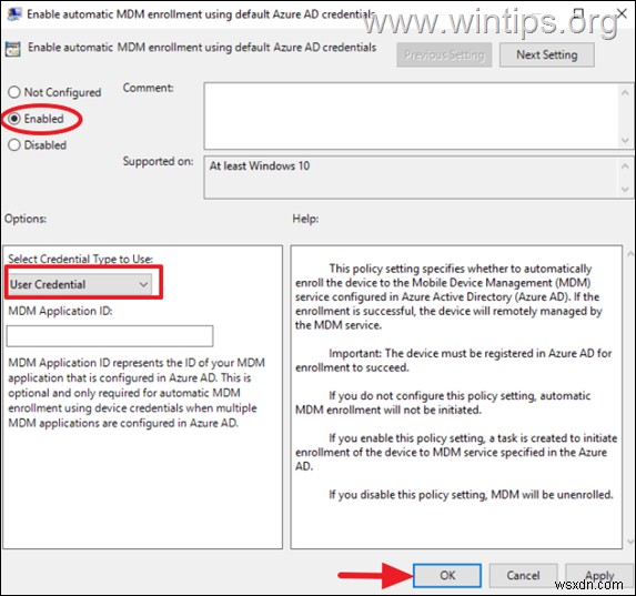 Microsoft 365 및 Intune에서 장치 관리를 활성화할 수 없습니다 오류(80192EE7 / -2145833241) 해결 방법