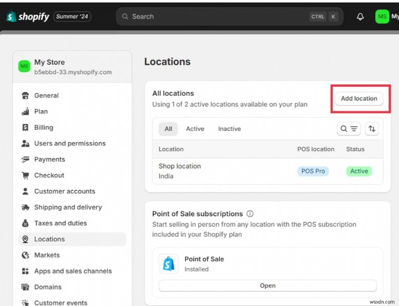 Shopify 스토어에 실제 매장 위치 추가하는 방법 – 모바일·PC 단계별 완벽 가이드