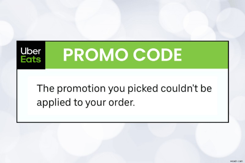 Uber Eats 프로모션 코드가 적용되지 않는 이유와 해결 방법