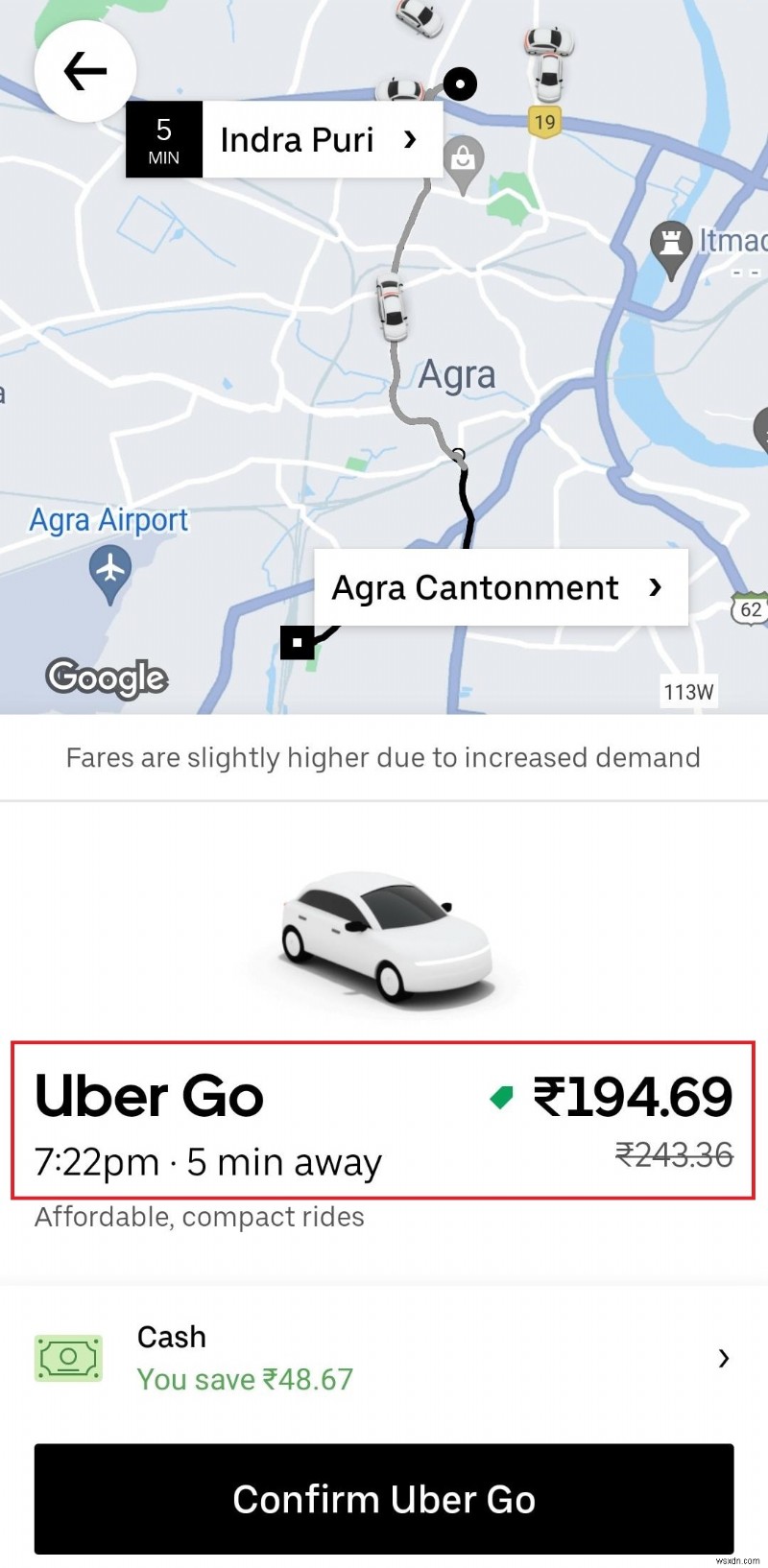 우버(Uber) 요금이 표시되지 않을 때? 고객을 위한 검증된 5가지 해결 방법