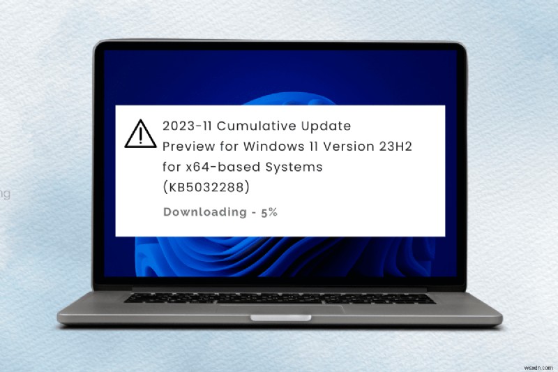 Windows 11 KB5032288 업데이트 설치 오류 해결 방법 – 단계별 완벽 가이드