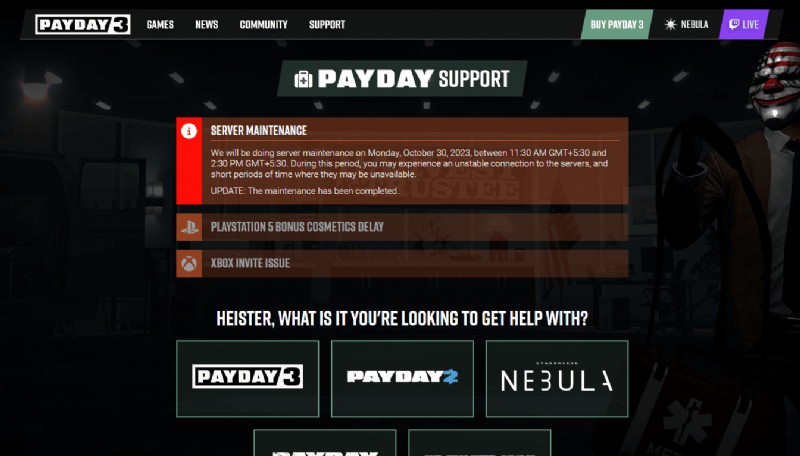 Payday 3 충돌 오류 해결 방법 13가지 – 하이스트를 멈추지 마세요