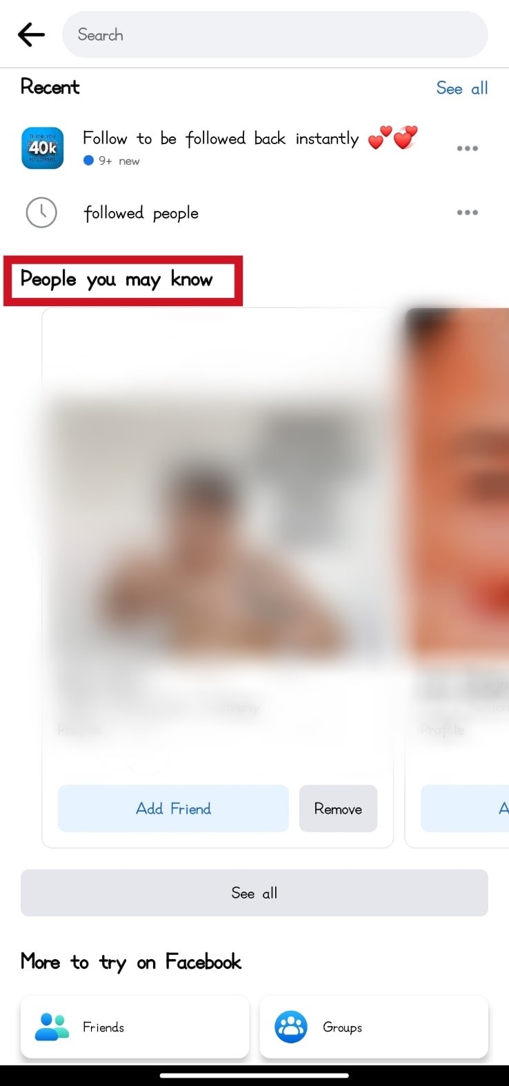 전화번호로 페이스북 친구 빠르게 찾는 방법
