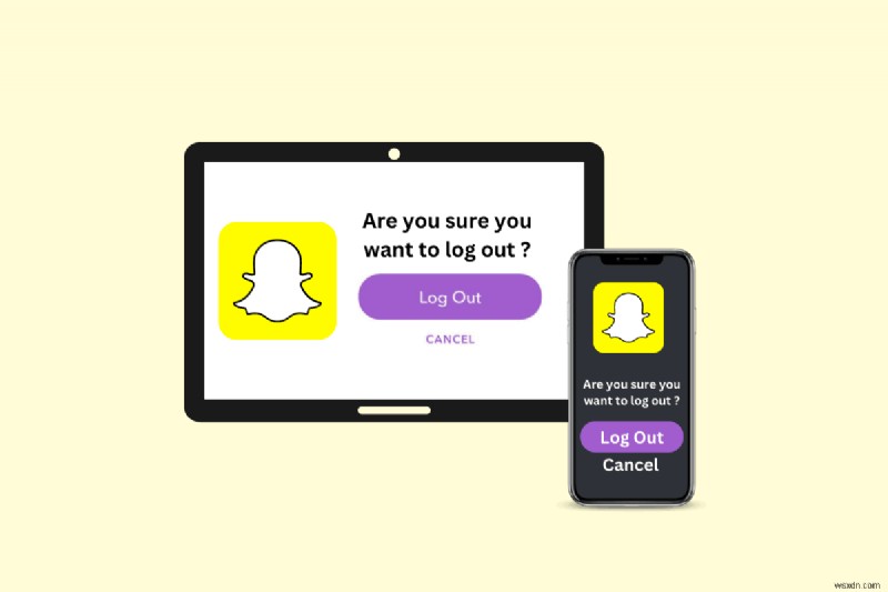 스냅챗(Snapchat) 모든 기기에서 한 번에 로그아웃하는 쉬운 방법