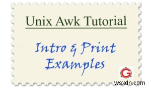 Awk 기초 완벽 가이드: 실무에 바로 쓰는 print 명령어 예제 7가지
