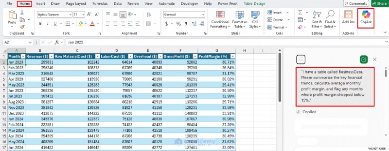 Excel Copilot 완벽 활용 가이드: 예측 및 가상 시나리오(What-If) 분석의 모든 것