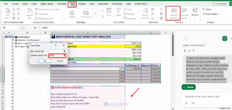 Excel Copilot 완벽 활용 가이드: 예측 및 가상 시나리오(What-If) 분석의 모든 것