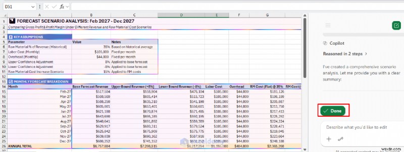 Excel Copilot 완벽 활용 가이드: 예측 및 가상 시나리오(What-If) 분석의 모든 것