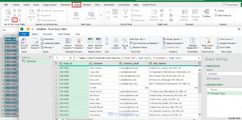 전자상거래 판매 데이터 정리를 위한 필수 파워 쿼리(Power Query) 기술 5가지