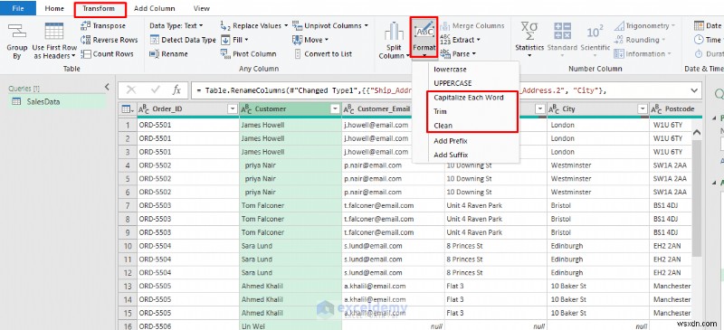 전자상거래 판매 데이터 정리를 위한 필수 파워 쿼리(Power Query) 기술 5가지