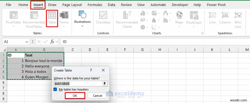 파워 쿼리와 VBA로 엑셀(Excel) 셀 언어 자동 감지하기