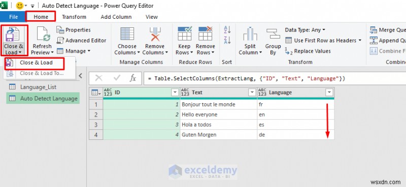 파워 쿼리와 VBA로 엑셀(Excel) 셀 언어 자동 감지하기