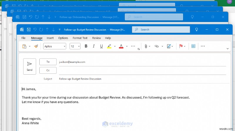 엑셀(Excel) 템플릿으로 동적 이메일 생성기 구축하기 – VBA 자동화 완벽 가이드