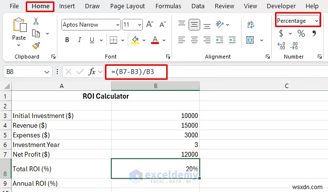 엑셀로 신뢰할 수 있는 ROI 계산기 만들기 – 단계별 완벽 가이드
