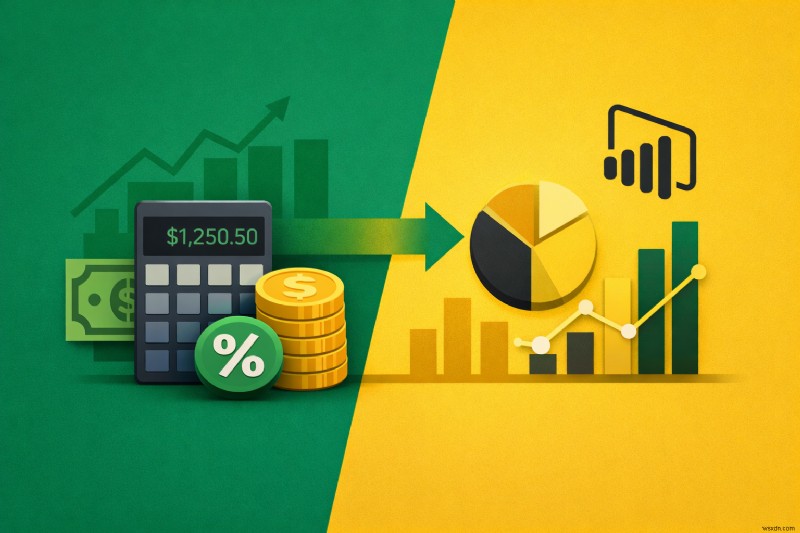 Power BI 통화·백분율 형식 지정 완벽 가이드 – 일관되고 세련된 대시보드 만들기
