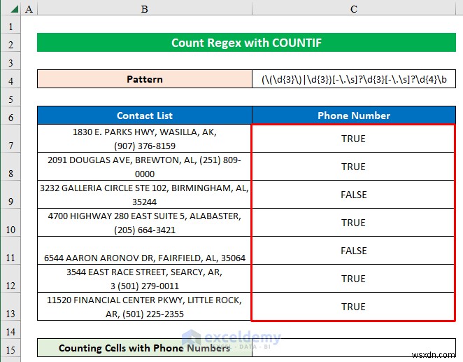 엑셀에서 COUNTIF로 정규식(Regex) 패턴 개수 세기 – 단계별 완벽 가이드