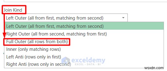 Excel 풀 아우터 조인(Full Outer Join) 완벽 가이드: 파워 쿼리 단계별 자습서