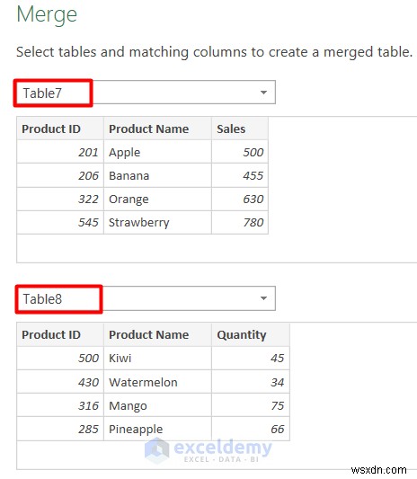 Excel 풀 아우터 조인(Full Outer Join) 완벽 가이드: 파워 쿼리 단계별 자습서