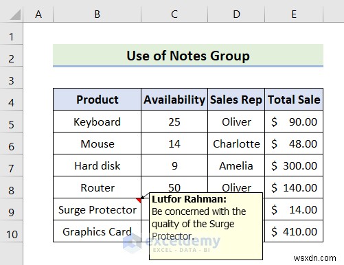 엑셀 떠 있는 메모(플로팅 코멘트) 완벽 가이드: 명확한 메모 추가를 위한 3가지 쉬운 방법