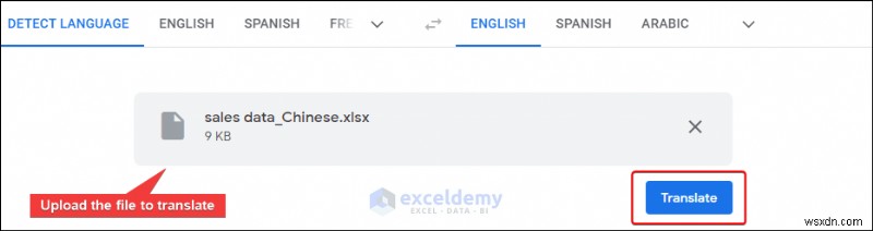엑셀 파일을 영어로 번역하는 2가지 쉬운 방법 (Microsoft 번역기 & Google 번역)