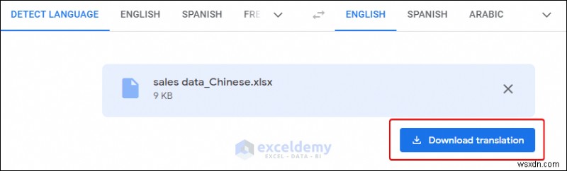 엑셀 파일을 영어로 번역하는 2가지 쉬운 방법 (Microsoft 번역기 & Google 번역)