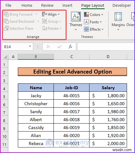 Excel 페이지 레이아웃 탭이 회색으로 비활성화될 때? 4가지 빠른 해결 방법