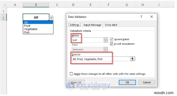 Excel 드롭다운 목록으로 열 자동 숨기기·표시하기 완벽 가이드