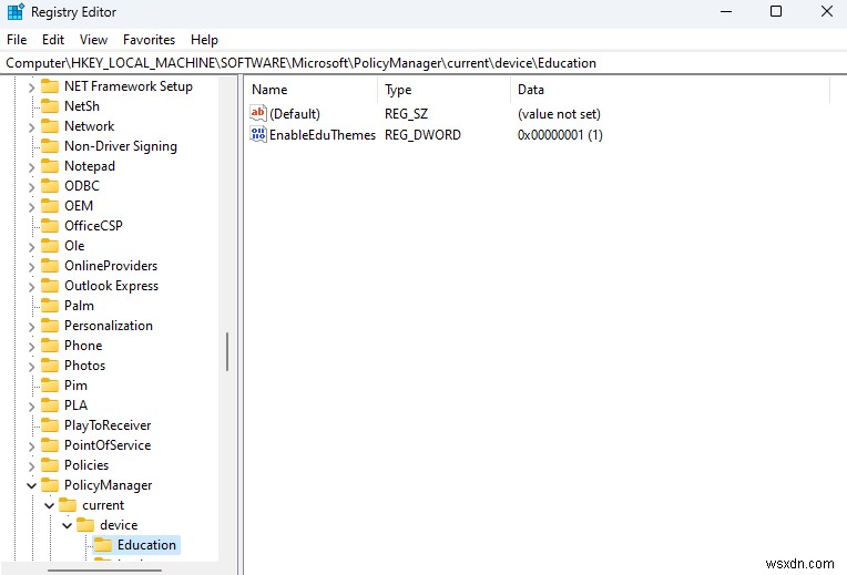 숨겨진 Windows 11 교육용 테마 잠금 해제, 레지스트리 트릭 하나면 충분합니다