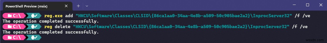 터미널 명령 한 줄로 Windows 11에서 Windows 10 우클릭 메뉴 복원하는 방법