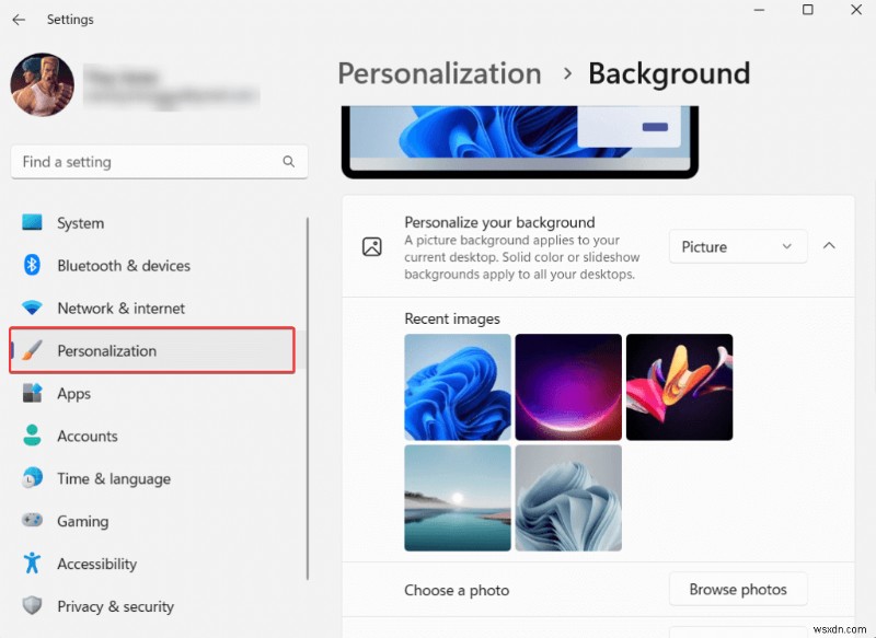 Windows 11에서 데스크톱·잠금 화면 배경화면 자동 변경 멈추는 5가지 방법