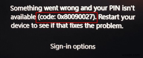 Windows 11 PIN 오류 0x80090027 완벽 해결 가이드: 단계별 수정 방법