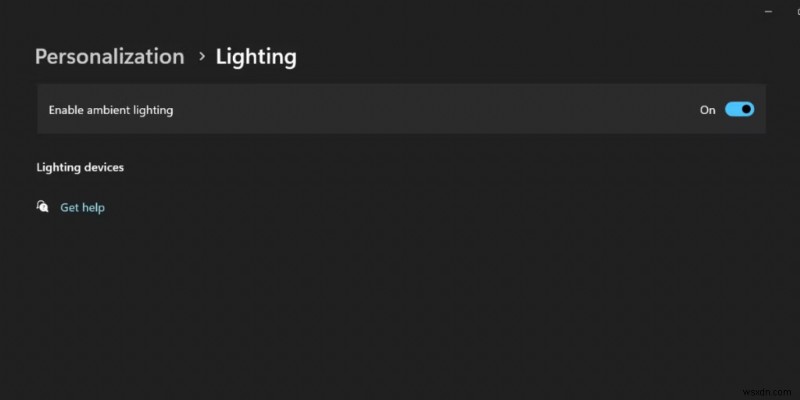 Windows 11에서 RGB 조명 컨트롤 활성화하는 방법: 단계별 완벽 가이드