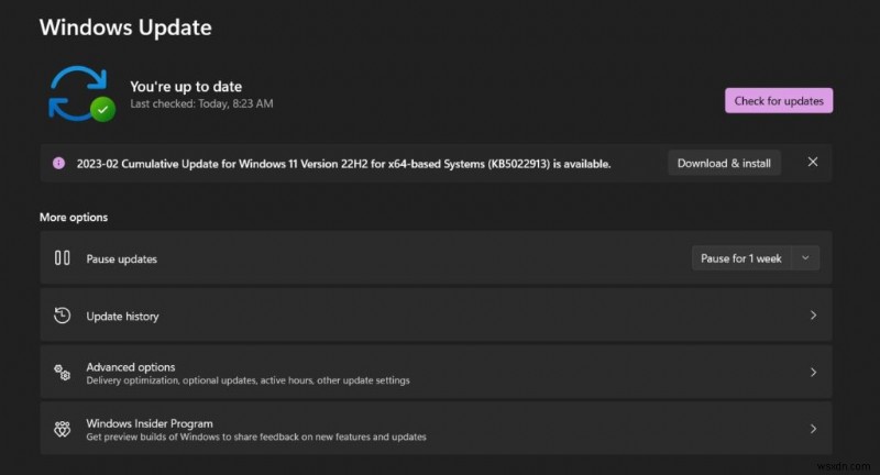 Windows 11 뉴스 및 관심 분야 위젯의 과도한 메모리 사용량 문제 해결 방법