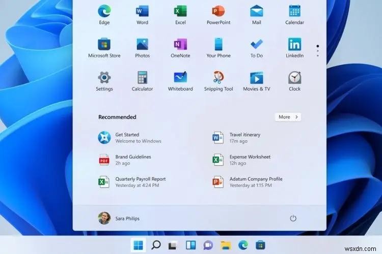 Windows 11 시작 메뉴 권장 섹션 간단하게 제거하는 방법