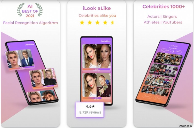 2023년 안드로이드·iOS 최고의 연예인 닮은꼴 찾기 앱 BEST 7