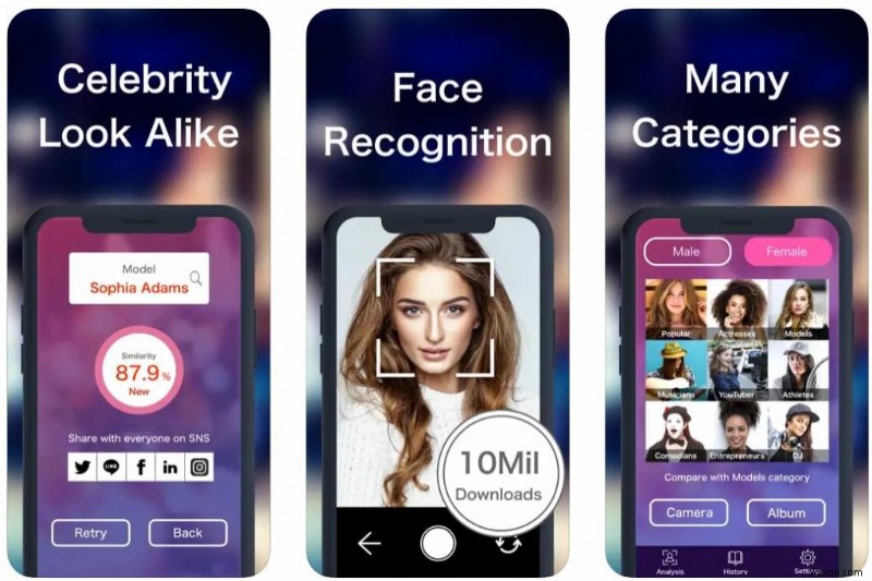 2023년 안드로이드·iOS 최고의 연예인 닮은꼴 찾기 앱 BEST 7