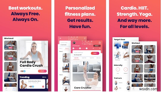 2023년 최고의 HIIT 홈트레이닝 앱 BEST 9: 언제 어디서나 체력을 키우세요