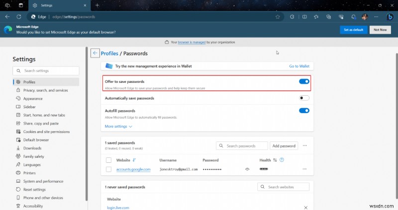 Windows 11·10에서 Microsoft Edge 비밀번호가 저장되지 않을 때 해결하는 4가지 방법