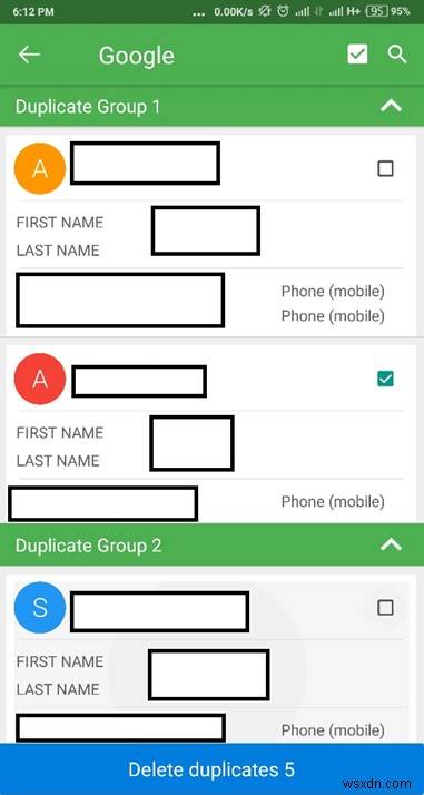 안드로이드 중복 연락처 삭제 방법, Duplicate Contacts Fixer로 6단계 해결