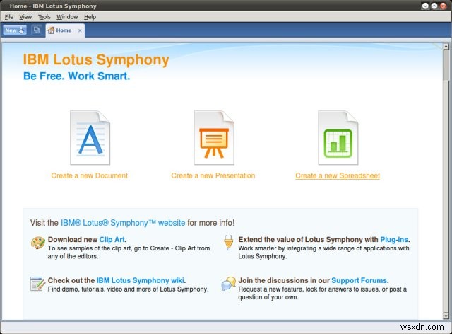 IBM Lotus Symphony 리뷰: 엉뚱하지만 매력적인 무료 오피스 제품군