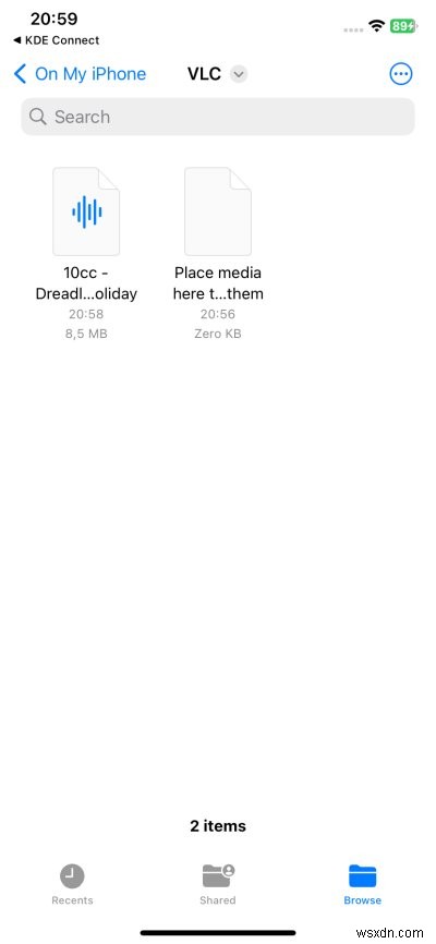 KDE Connect로 로컬 음악 파일을 아이폰에 손쉽게 전송하는 방법