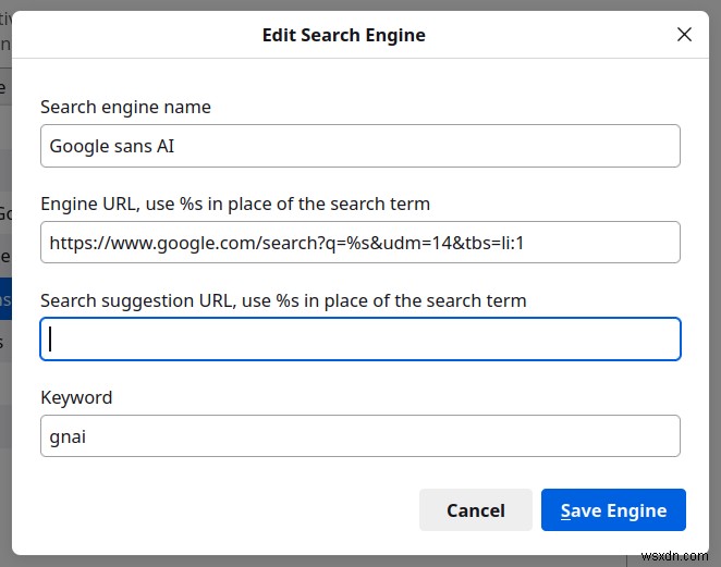 AI 요약 없이 깔끔한 Google 검색하기 – Firefox 맞춤 검색 엔진 설정 가이드