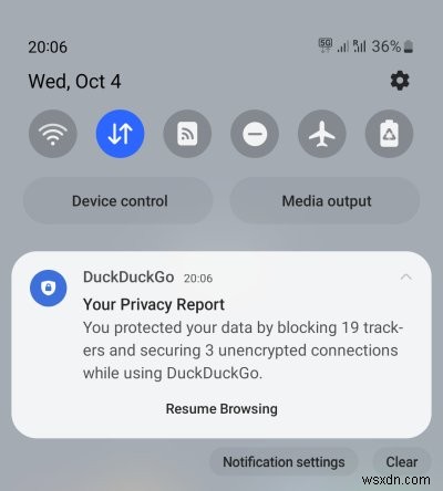 DuckDuckGo 브라우저 사용 후기: 뛰어난 기능성에도 불구하고 아쉬운 광고 차단과 과도한 알림