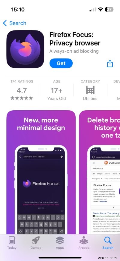 Firefox Focus 완벽 리뷰: 가볍고 프라이버시 중심인데도 아쉬운 이유