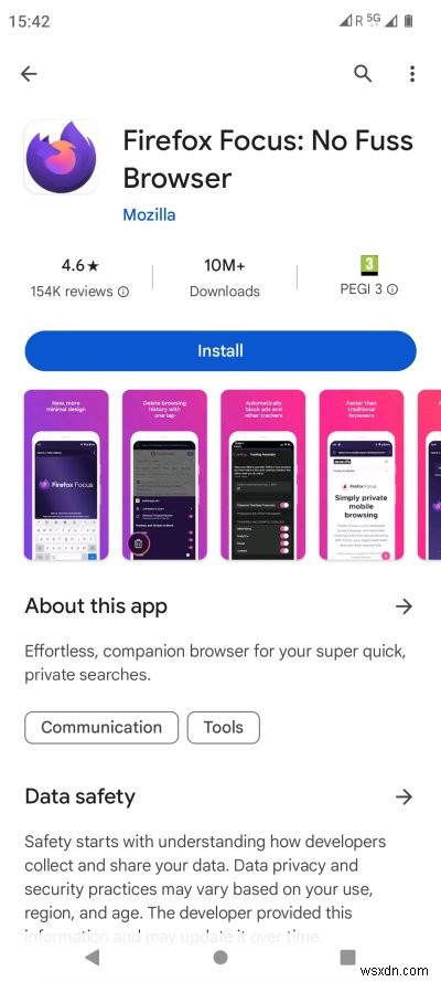 Firefox Focus 완벽 리뷰: 가볍고 프라이버시 중심인데도 아쉬운 이유