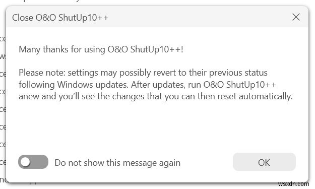 O&O ShutUp10++와 AppBuster: 윈도우 11 디톡스를 위한 필수 소프트웨어
