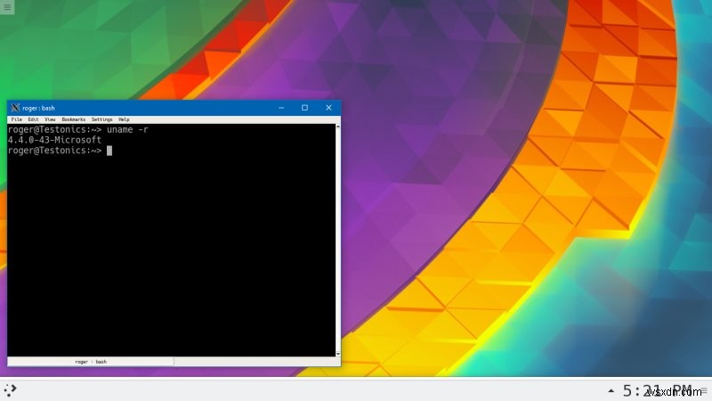 Linux용 Windows 하위 시스템(WSL): Windows 10에서 리눅스 배포판과 앱 실행하기