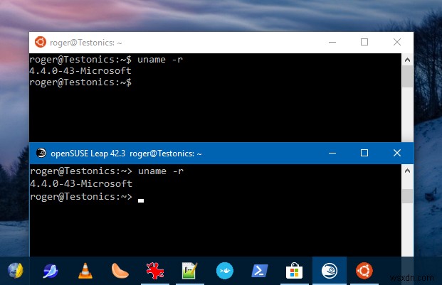 Linux용 Windows 하위 시스템(WSL): Windows 10에서 리눅스 배포판과 앱 실행하기